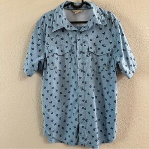 ExOfficio BugsAway Adventure Shirt – Hidden Hood – Size M